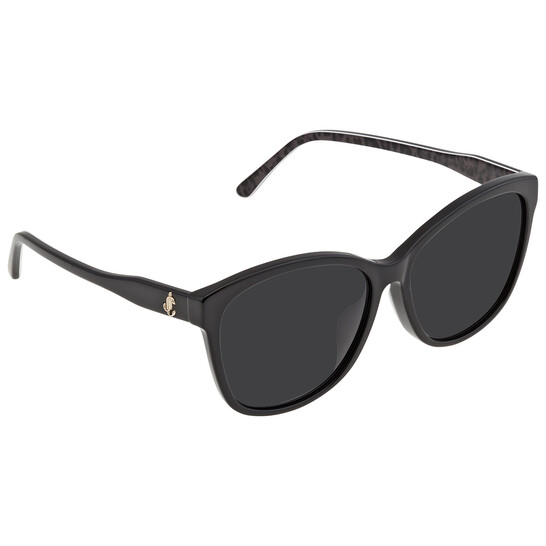 Jimmy Choo Grey Cat Eye Ladies Sunglasses LIDIE/F/SK 01EI/IR  display picture 1
