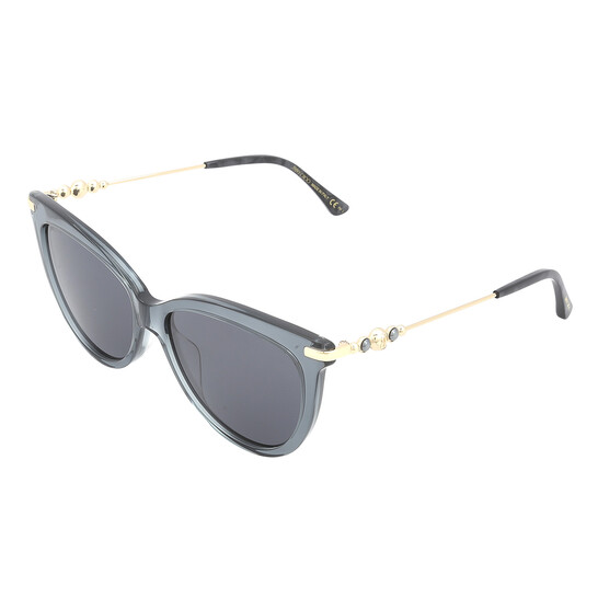 Jimmy Choo Grey Cat Eye Ladies Sunglasses TINSLEY/G/S 0C8W/IR 56