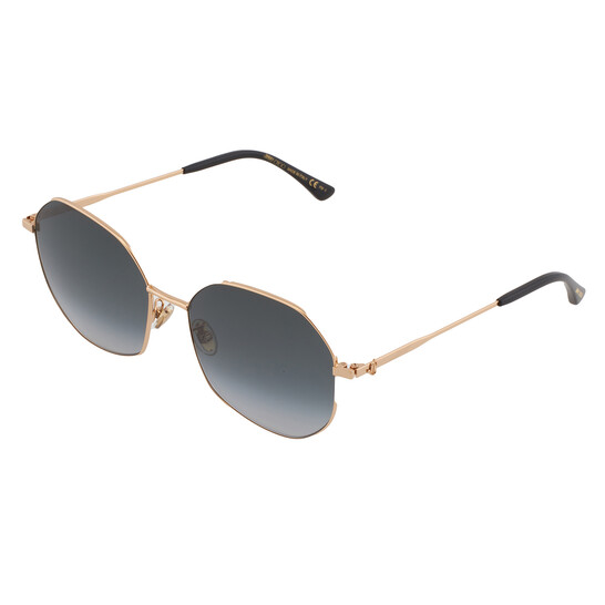 Jimmy Choo Grey Geometric Ladies Sunglasses ASTRA/F/SK 0000  display picture 1