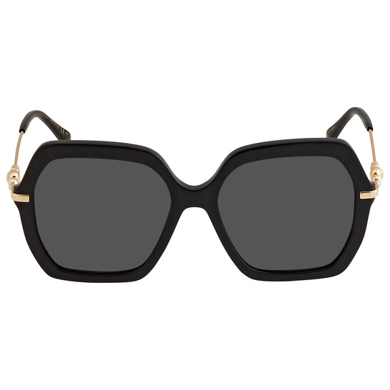Jimmy Choo Grey Geometric Ladies Sunglasses ESTHER/S 0807/IR  display picture 2