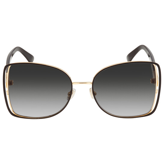 Jimmy Choo Grey Gradient Butterfly Ladies Sunglasses FRIEDA
