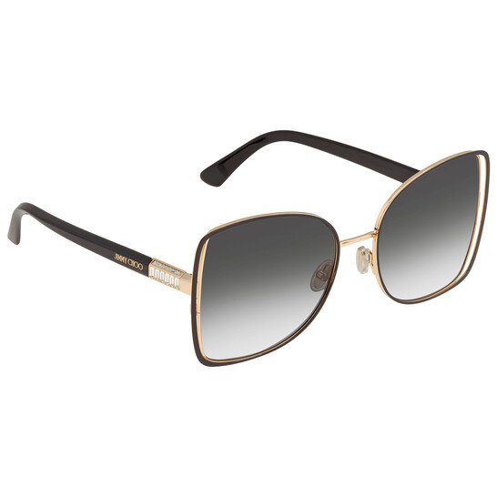 Jimmy Choo Grey Gradient Butterfly Ladies Sunglasses FRIEDA