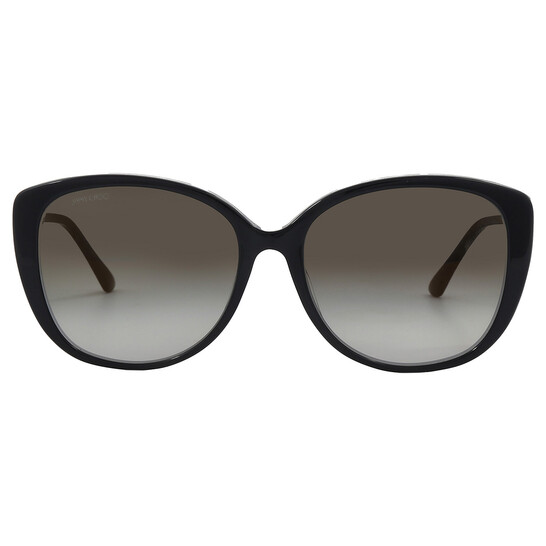 Jimmy Choo Grey Gradient Cat Eye Ladies Sunglasses ALY/F/S