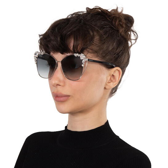 Jimmy Choo Grey Gradient Cat Eye Ladies Sunglasses KYLA/S  display picture 3