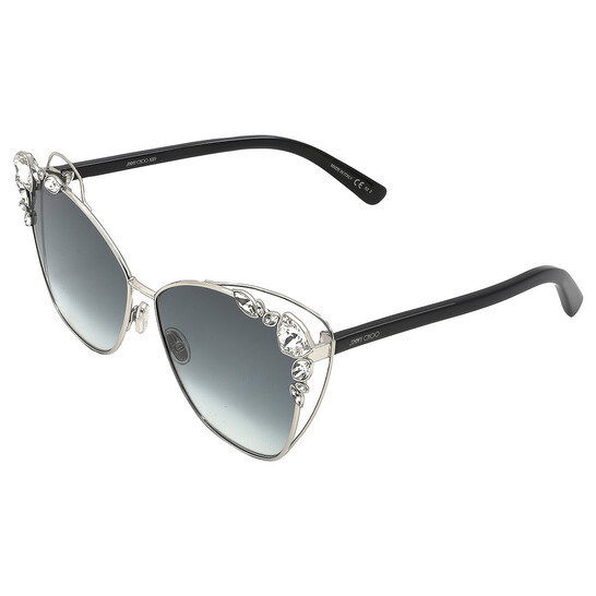 Jimmy Choo Grey Gradient Cat Eye Ladies Sunglasses KYLA/S  display picture 2