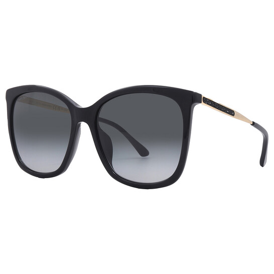 Jimmy Choo Grey Gradient Square Ladies Sunglasses NEREA/G/S