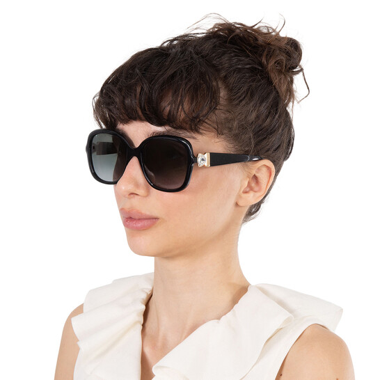 Jimmy Choo Grey Gradient Square Ladies Sunglasses SADIE/S  display picture 1