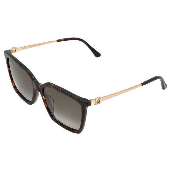 Jimmy Choo Grey Gradient Square Ladies Sunglasses TOTTA/G/S  display picture 3