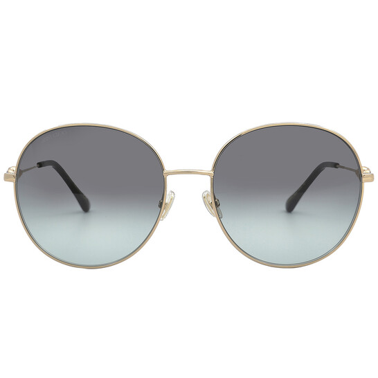 Jimmy Choo Grey Round Ladies Sunglasses BIRDIE/S 0PEF/IB 60  display picture 1