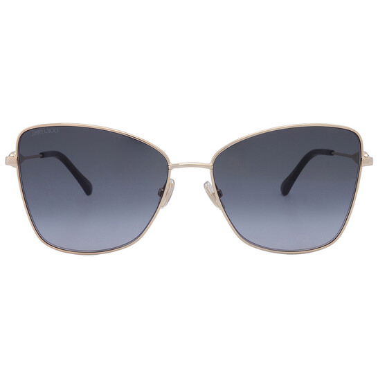Jimmy Choo Grey Shaded Butterfly Ladies Sunglasses TESO/S