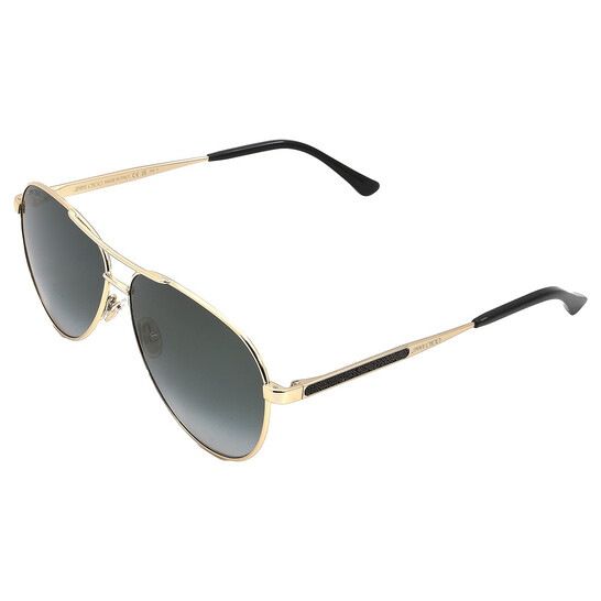 JIMMY CHOO スクエアフレムサンクラス TOTTAGS FWMHA jimmy-choo-grey-shaded-pilot-
