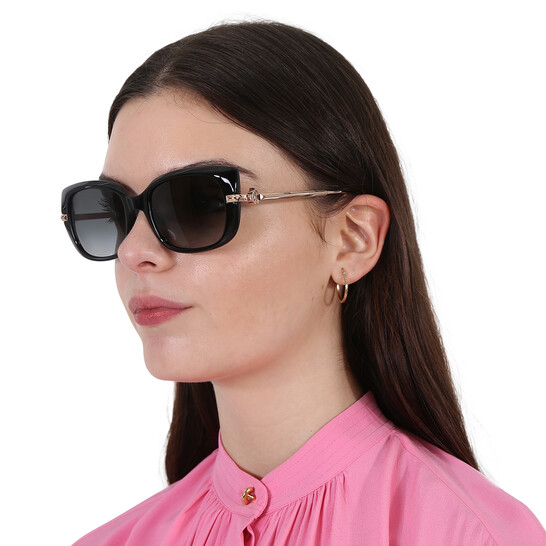 Jimmy Choo Grey Shaded Rectangular Ladies Sunglasses ORLA/G  display picture 3
