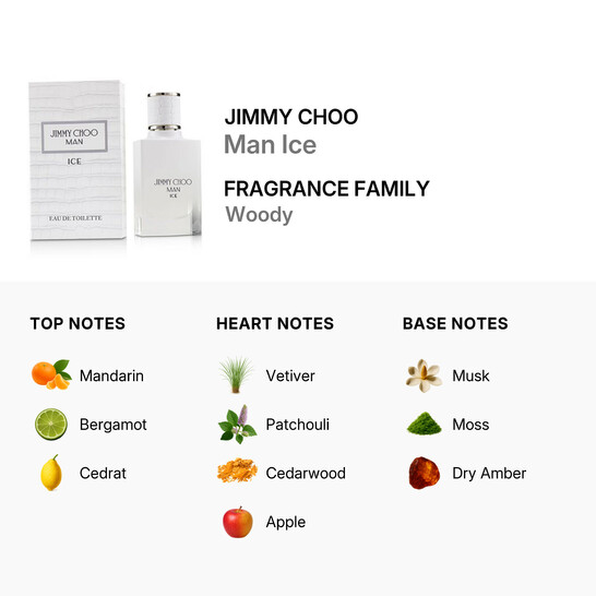 Jimmy Choo Man Ice / Jimmy Choo EDT Spray 1.0 oz (30 ml) (m