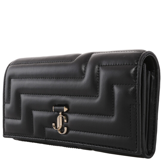 Jimmy Choo Martina JC Emblem Nappa Leather Continental  display picture 1