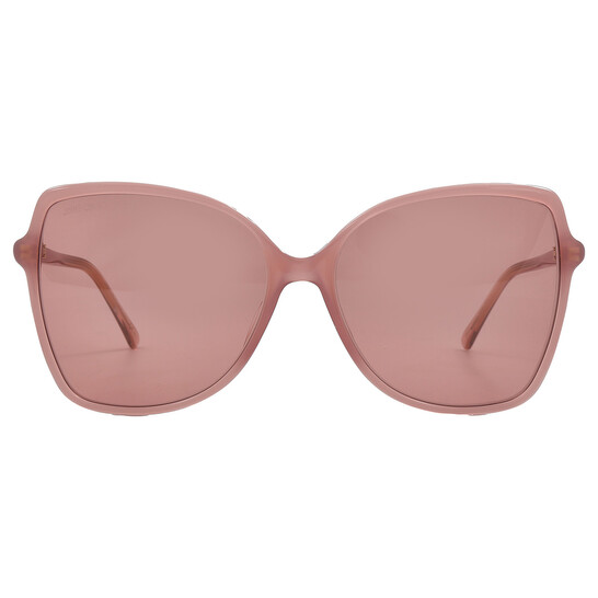 Jimmy Choo Pink Butterfly Ladies Sunglasses FEDE/S 0FWM/4S