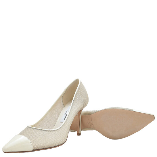 Jimmy Choo Romy 85 High Heel Pumps, Brand Size 37 ( US Size