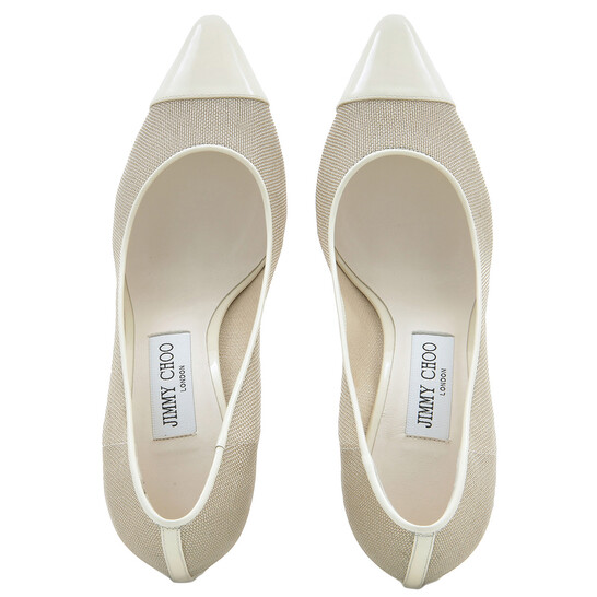 Jimmy Choo Romy 85 High Heel Pumps, Brand Size 37 ( US Size
