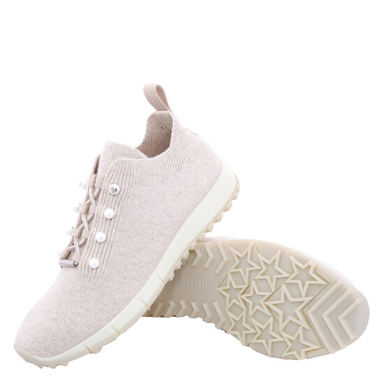 Jimmy Choo Veles Cashmere Knit Trainers, Brand Size 35 ( US Size 5 ) Jimmy Choo Veles Cashmere Knit Trainers, Brand Size 35 ( US Size 5 ) - 546x546 Image #2