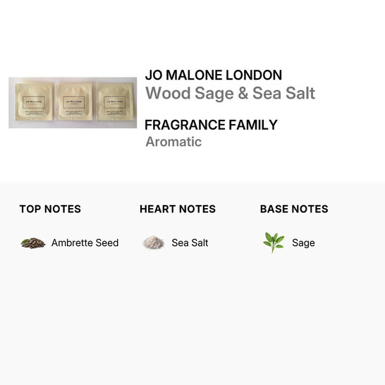 Jo Malone London Unisex Wood Sage & Sea Salt Gift Set Fragrances 690251077465 - 546x546 Image #2