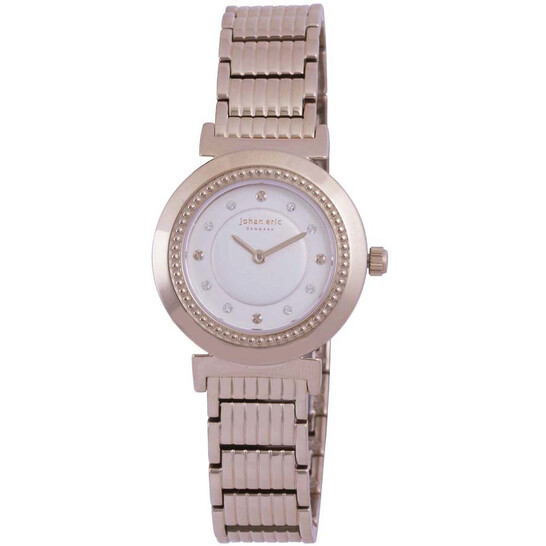 Johan Eric Djursland Round Rose Gold-tone Steel Swarovski Crystal Ladies Watch JE1200-09-009B Johan Eric Djursland Round Rose Gold-tone Steel Swarovski Crystal Ladies Watch JE1200-09-009B - 546x546