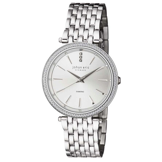 Johan Eric Fredericia Silver Dial Ladies Watch JE-F1000-04-001B Johan Eric Fredericia Silver Dial Ladies Watch JE-F1000-04-001B - 546x546