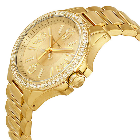 Juicy Couture Jetsetter Gold Dial Gold-Plated Stainless Steel