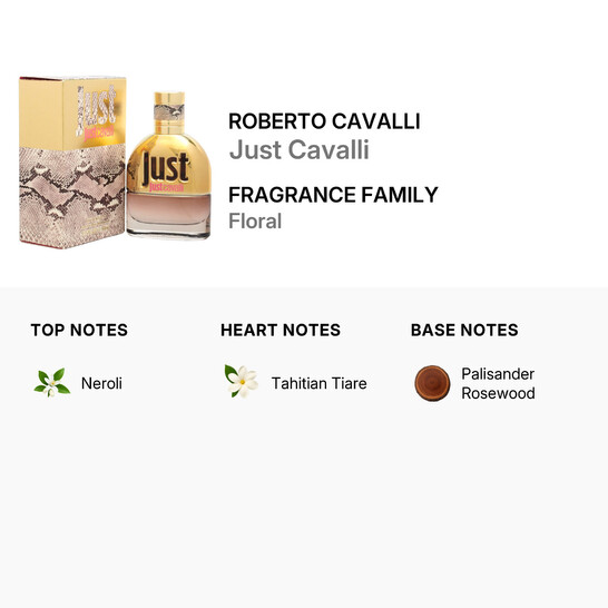Roberto Cavalli Just Cavalli / Roberto Cavalli EDT Spray 1.7  display picture 2