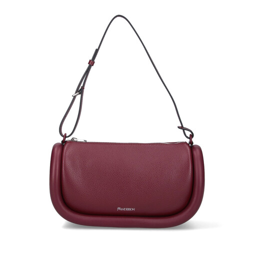 JW Anderson Burgundy The Bumper 15 Shoulder Bag HB0568