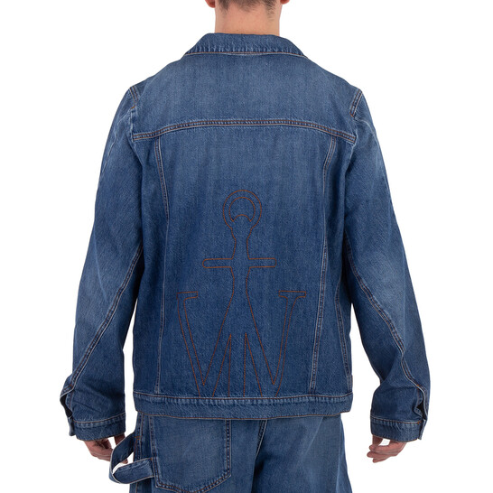 JW Anderson Twisted Denim Jacket, Size Medium DJ0029-PG1164