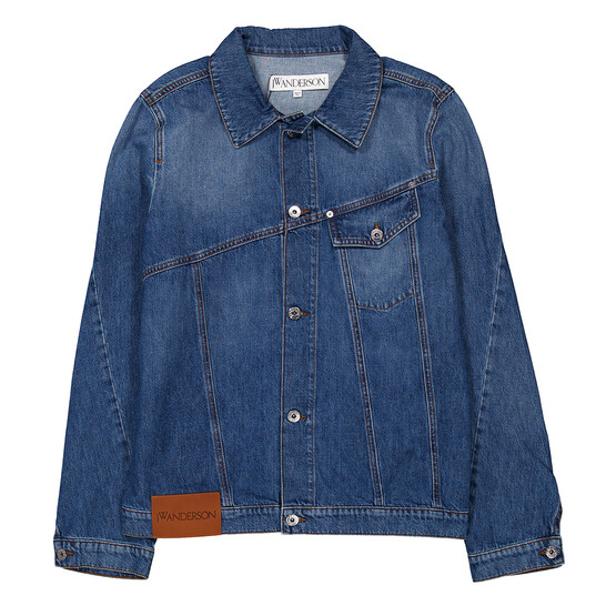 JW Anderson Twisted Denim Jacket, Size Medium DJ0029-PG1164