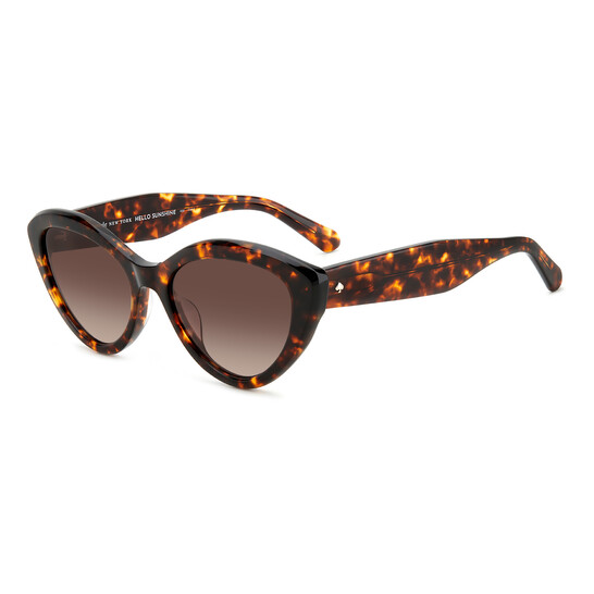 Kate Spade Ladies Brown Cat Eye Sunglasses JUNIGS086F5HA  display picture 1