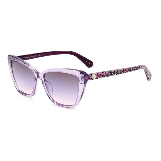 Kate Spade Ladies Purple Cat Eye Sunglasses LUCCA-G-S-789  display picture 2