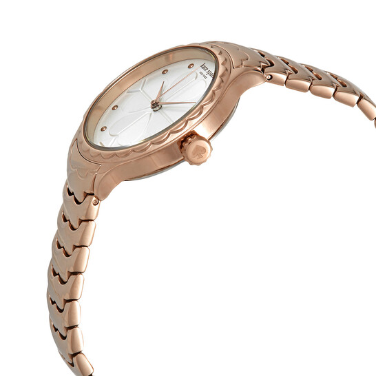 Kate Spade Metro White Dial Rose Gold-tone Ladies Watch 