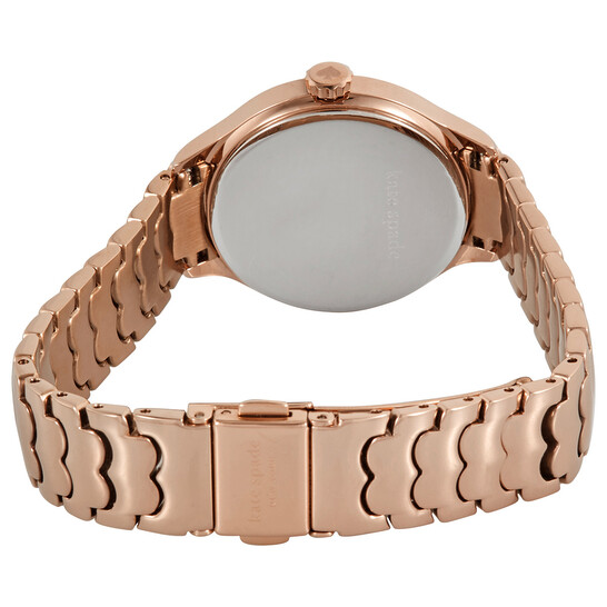 Kate spade womens metro grande rose gold watch Kate Spade Metro White Dial Rose Gold-tone Ladies Watch  main image 2