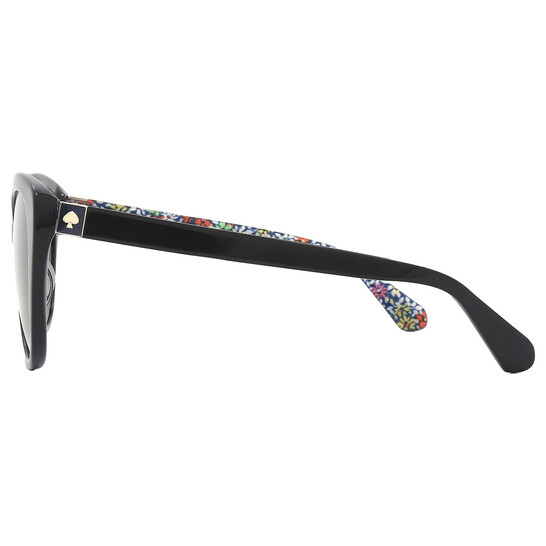 Kate Spade Kate Spade AMBERLEE Sunglasses
0807-WJ - BLACK - Gray Sf Pz New Kate Spade Polarized Grey Shaded Cat Eye Ladies Sunglasses  main image 4