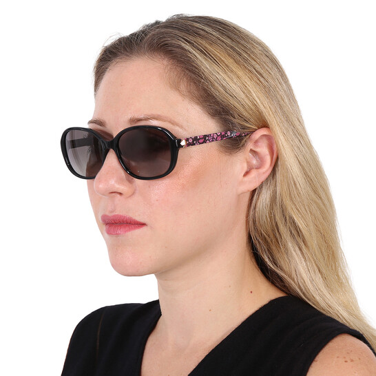 ケイトスペード　偏光サングラス　 IZABELLA/G/S 807WJ　ブラック Kate Spade Britton/G/S 807/WJ Sunglasses Women's Black