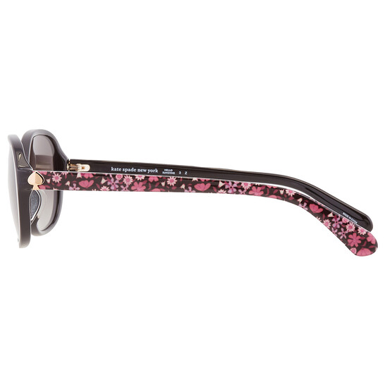 Kate Spade Polarized Grey Square Ladies Sunglasses IZABELLA