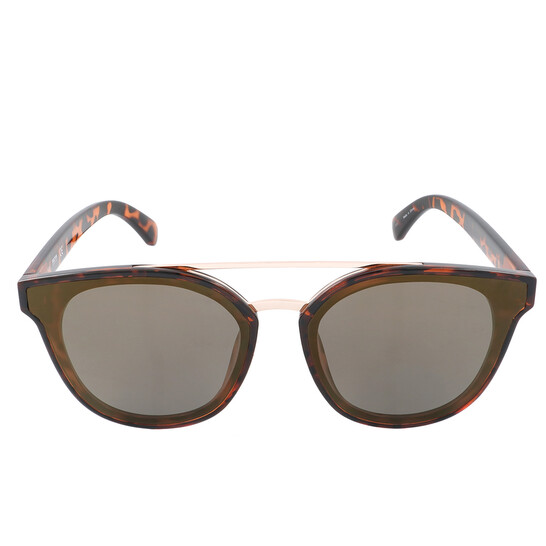 Kenneth Cole Reaction Brown Mirror Round Unisex Sunglasses  display picture 3