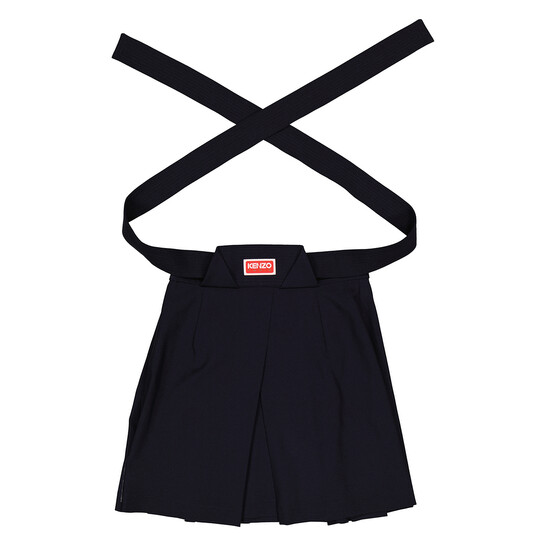 【送料&関税込】Kenzo Mini Skirt Kenzo Denim Flared Mini Skirt (Denim) IFCHIC.COM