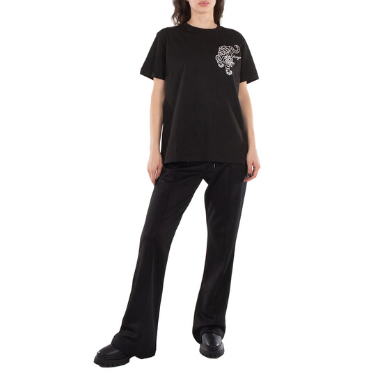 Kenzo Drawstring Flared Bottom Pants, Size Medium FE52PA7224IE-99J