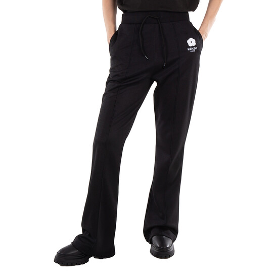 Kenzo Drawstring Flared Bottom Pants, Size Small FE52PA7224IE-99J