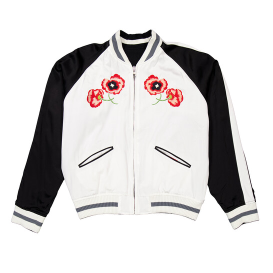 Kenzo Embroidered Logo Reversible Jacket, Size Small FE58BL1359DM