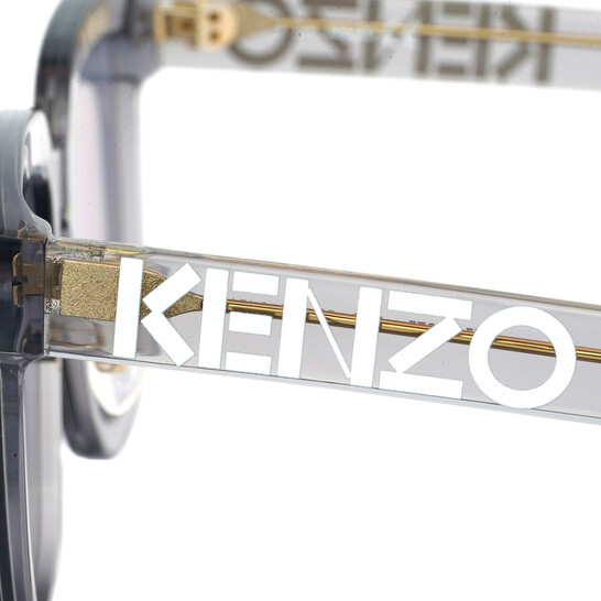 Kenzo Grey Square Unisex Sunglasses KZ40087F 8C 52 191875030923