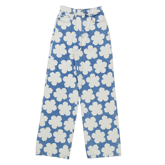 KENZO 花柄 フレアパンツ 36 KENZO 花柄 フレアパンツ 36