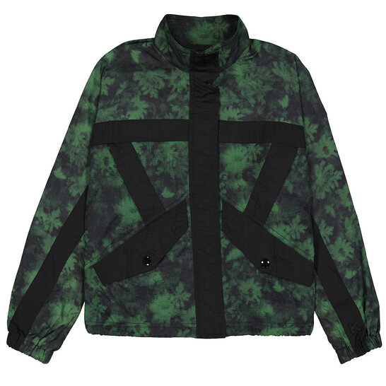 Kenzo Ladies Patterned Zip-up Jacket, Size Medium FB62BL1359G8-53