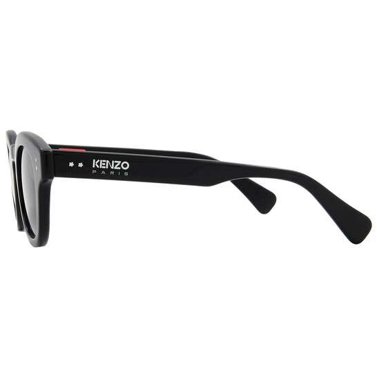Kenzo Smoke Oval Unisex Sunglasses KZ40163I 01A 48 192337127823