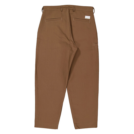 Kenzo Straight-Leg Cotton Pants, Brand Size 38 (US Size 28