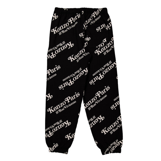 Kenzo Verdy Logo Print Joggers, Size Small FE58PA6034MG-99J