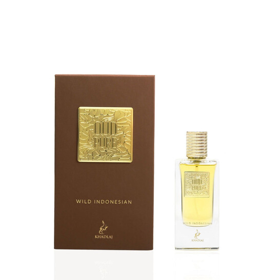 Khadlaj Oud Pure (Wild Indonesian) EDP Spray 2.0 oz Fragrances