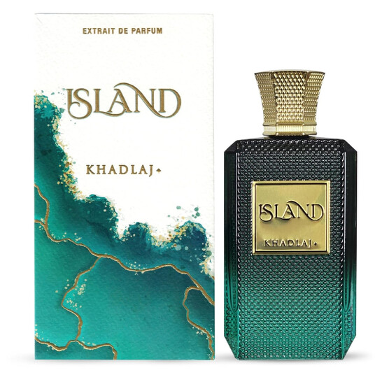 香水(男性用) Khadlaj  Khadlaj Unisex Island Extrait de Parfum Spray 3.4 oz Fragrances